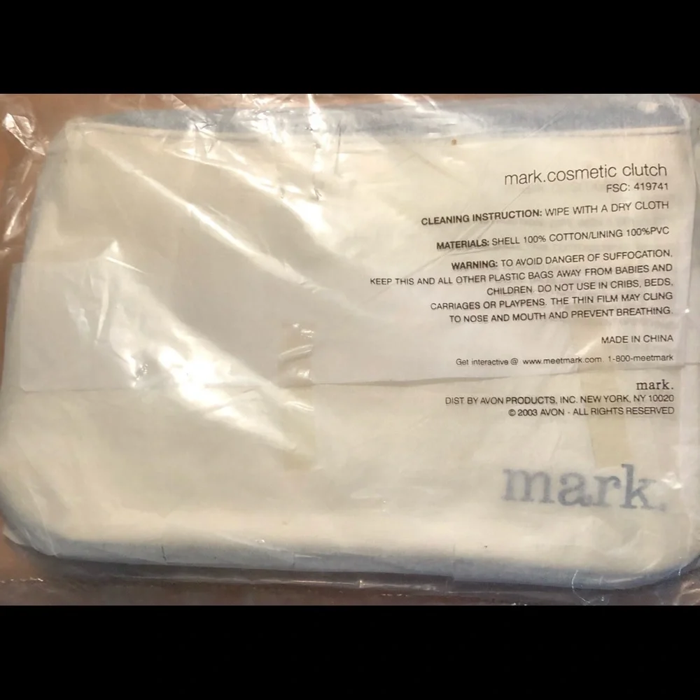 Brand New Avon Mark Cosmetic Bag